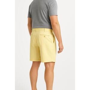 Orvis Shorts Mens Size 40 Yellow Super Soft Sunwashed Belt Loops Button Classic
